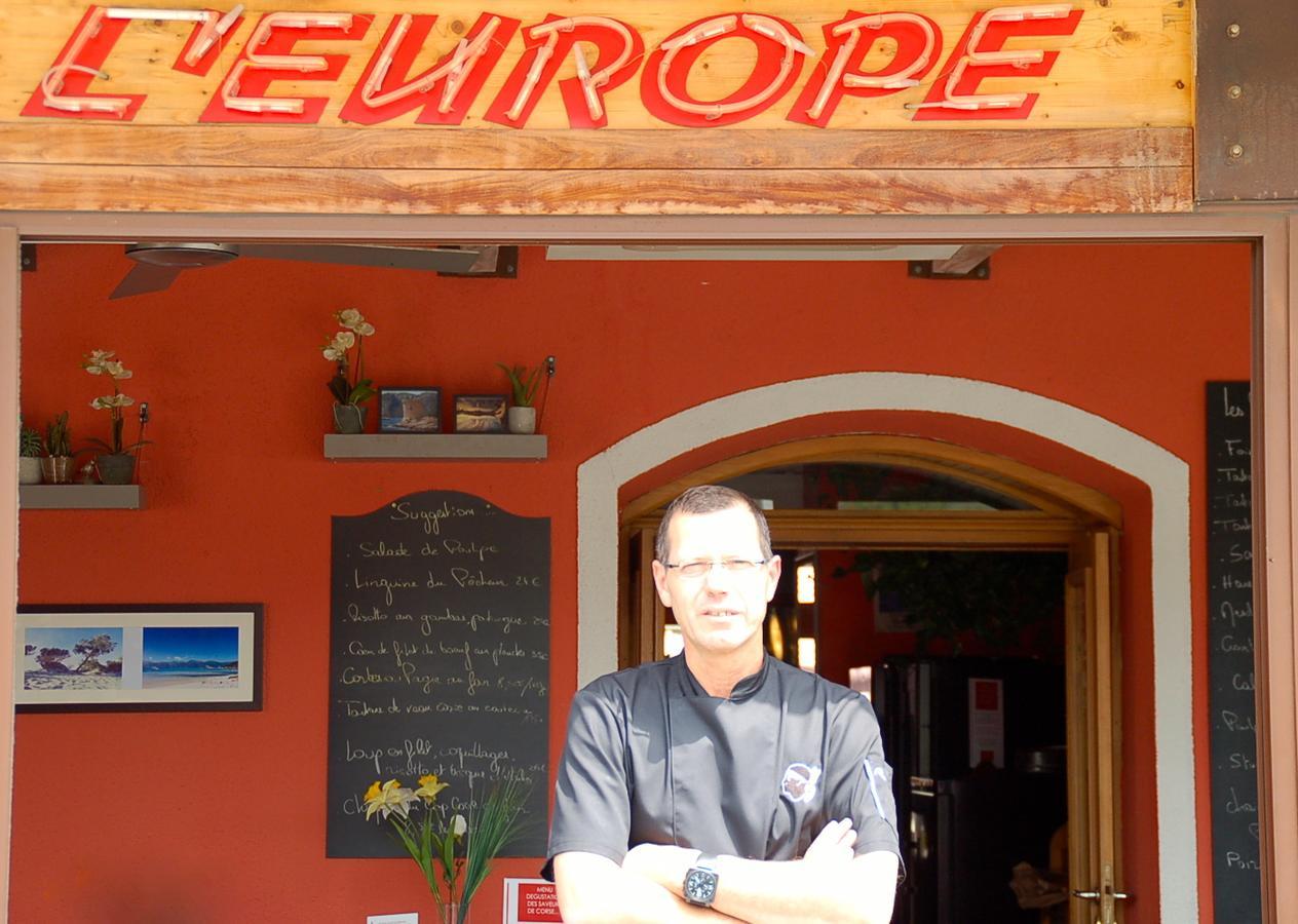 Hotel Restaurant L'Europe Saint-Florent  Exterior foto