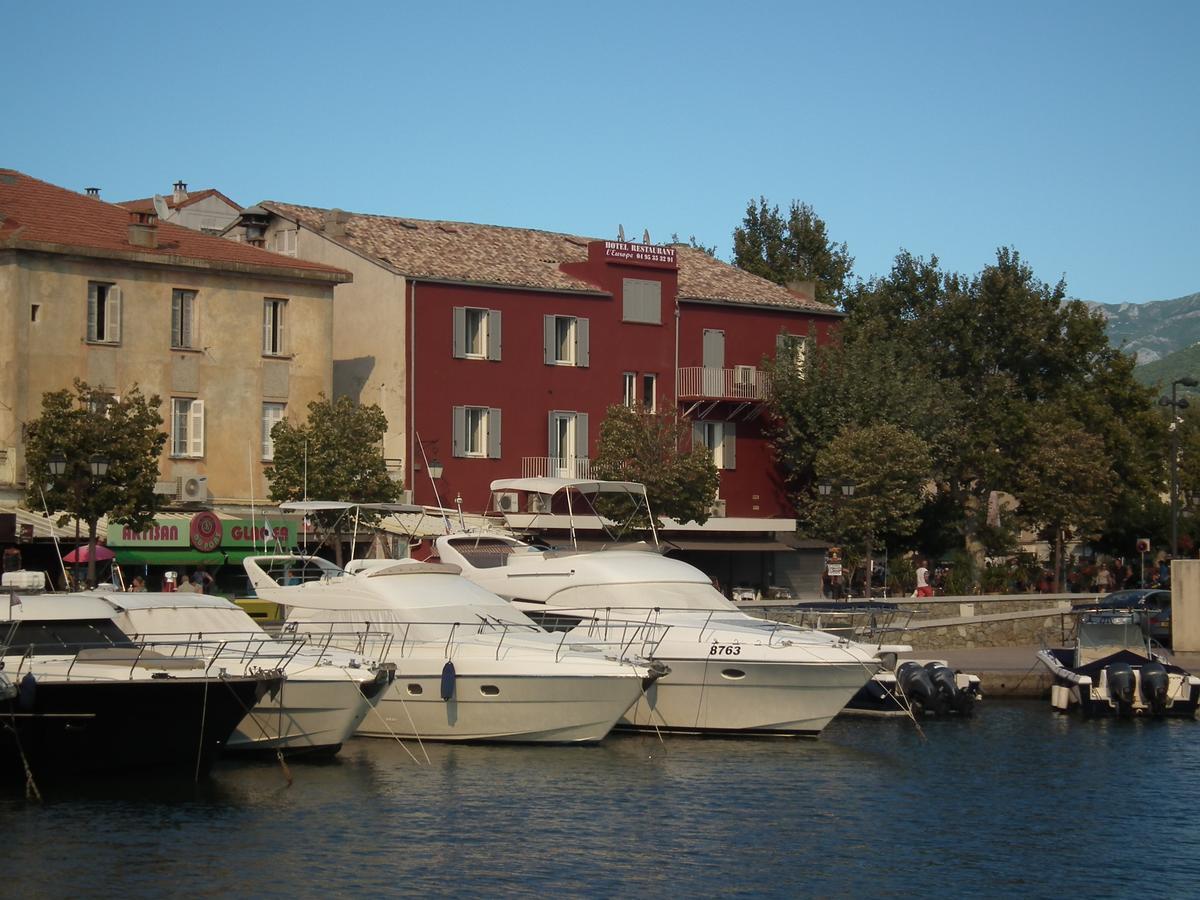 Hotel Restaurant L'Europe Saint-Florent  Exterior foto